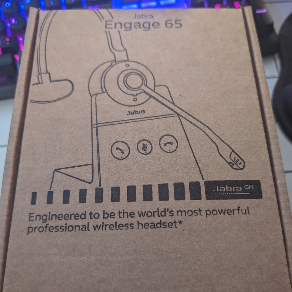 Jabra engage 65 headset